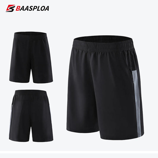 Mens Gym Training Shorts Baasploa Men Sports Casual Clothing Fitness Workout Running Quick-Drying Compression Shorts Athletics