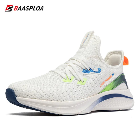 Baasploa Lightweight Running Shoes For Women Casual Women's Designer Mesh Sneakers Lace-Up Female Outdoor Sports Tennis Shoe
