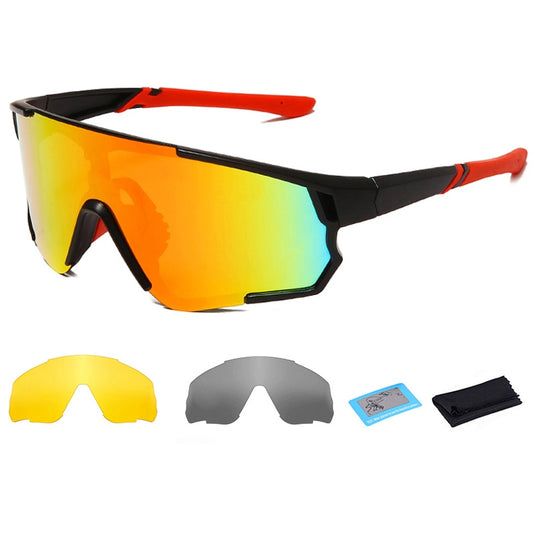 New Outdoor Sports Polarized Cycling Glasses Road Bike Sunglasses Men Women Mountain Bicycle Eyewear